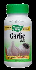 Garlic Bulb 580 mg 100 caps by Natures Way  