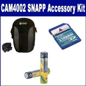  CAM4002 SNAPP Swivel Camcorder Accessory Kit includes SB202 Battery 