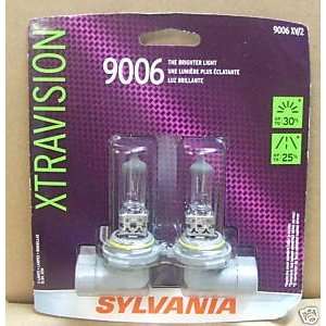  Sylvania 9006 XV/2 XTRAVISION Headlight Bulb Pack of 2 