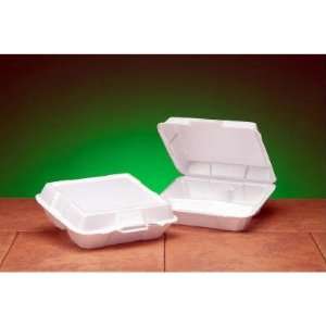  Genpak 23300 Medium White Take Out Containers, 3 