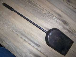NEVERBREAK Fireplace ash Shovel dated 1926 rustic hearth tool old 