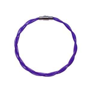    Stringlet Deep Purple Tennis String Bracelet