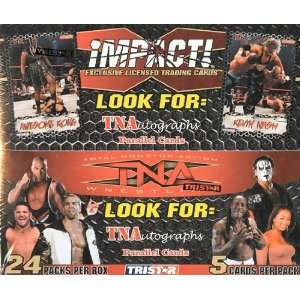  2008 Tristar TNA Impact Wrestling Retail Box Sports 