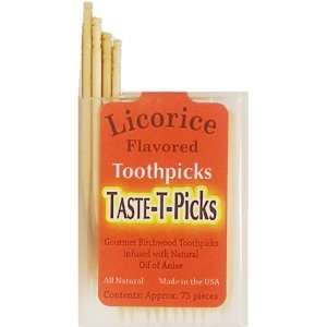   Licorice Flavored Toothpicks  Grocery & Gourmet Food
