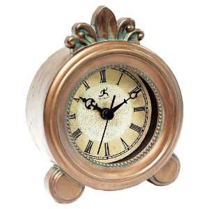  Tarnished Copper Finish Metal Alarm Clock