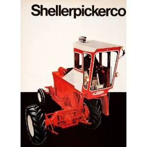   Combine Chopper Farming Machines   Original Print Ad