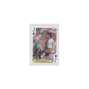  1991 U.S. Playing Cards All Stars #11S   Benito Santiago 