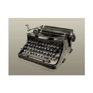 Clifford Faust   Vintage Typewriter, Remington Rand Signed giclee 