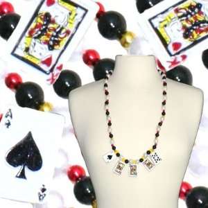  Las Vegas Casino Royal Flush Card Bead (1 Specialty Bead 