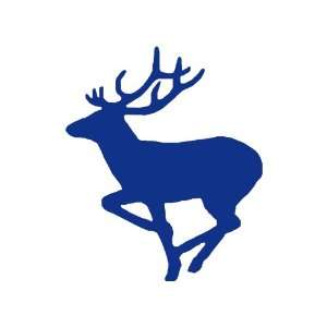  Deer BLUE vinyl window decal sticker