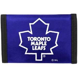  Toronto Maple Leafs Royal Blue Nylon Tri Fold Wallet 
