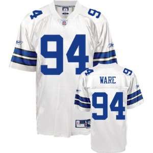 DeMarcus Ware #94 Dallas Cowboys Replica NFL Jersey White Size 48 (Med 