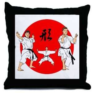Martial Arts Sports Throw Pillow