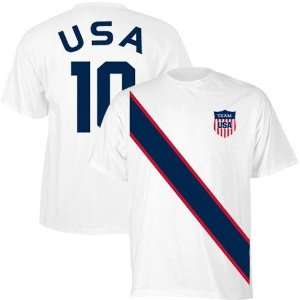  USA Soccer White 2010 World Cup T shirt