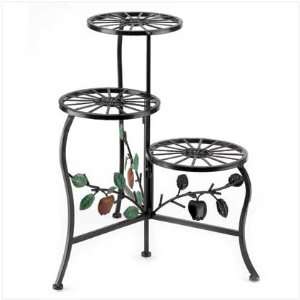  Wrought Iron Apple Plant Stand Patio, Lawn & Garden